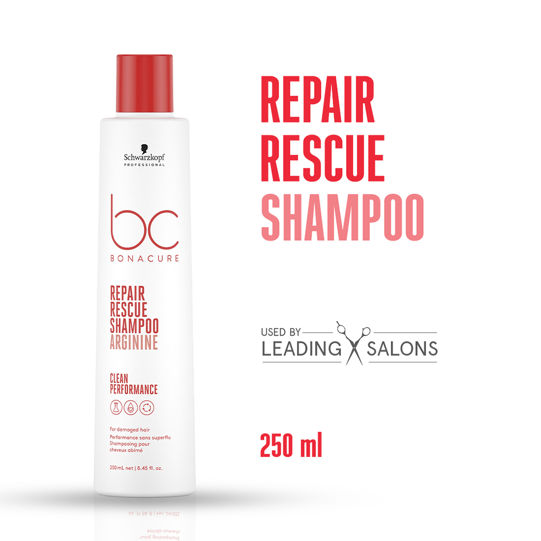 Schwarzkopf Professional Bonacure Repair Rescue Shampoo with Arginine (250 ml)