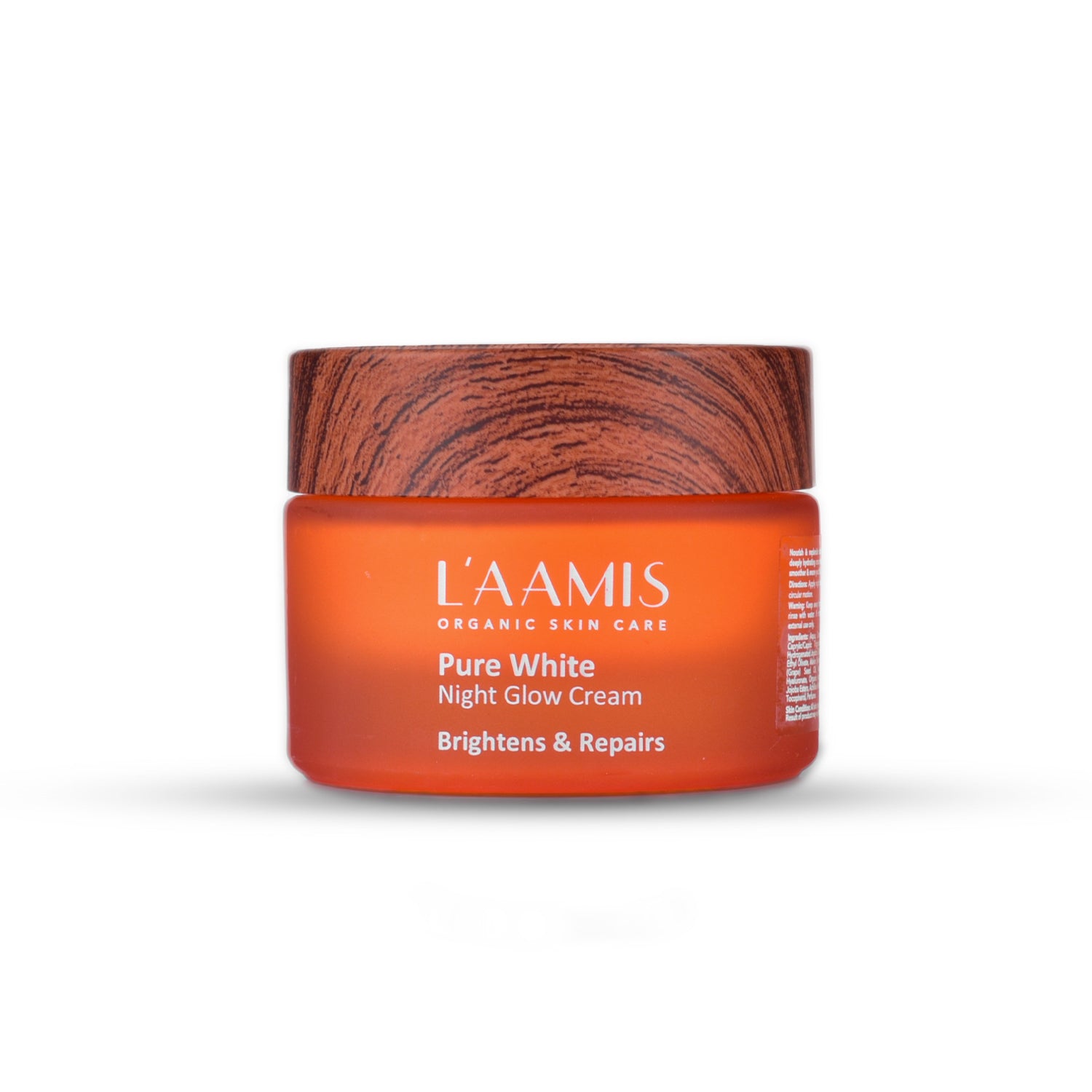 L'AAMIS Pure White Night Glow Cream | Suitable for All Skin Type | 50gm