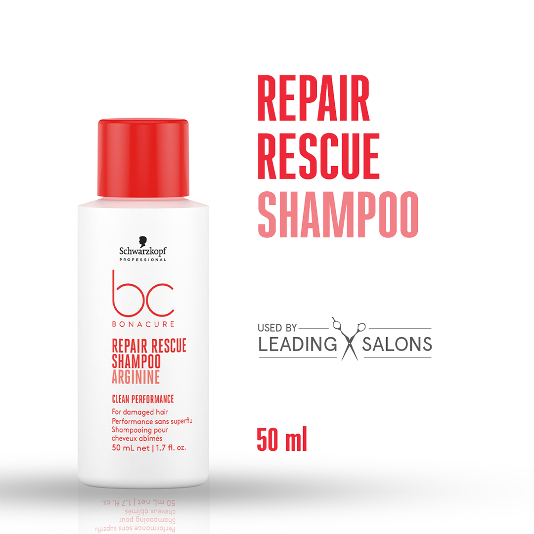 Schwarzkopf Professional Bonacure Repair Rescue Shampoo with Arginine (50 ml)