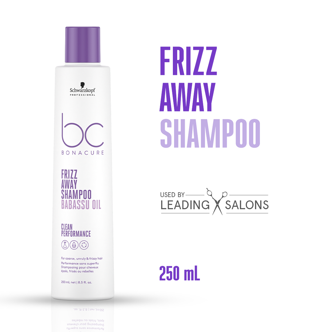 Schwarzkopf Professional Bonacure Frizz Away Shampoo With Babassu Oil (250 ml)