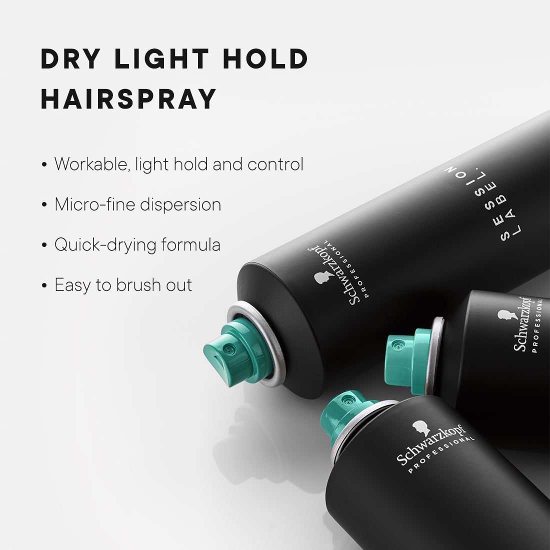 Schwarzkopf Professional Super Dry Flex Session Label Dry Firm Hold Unisex Hair Spray 300ml