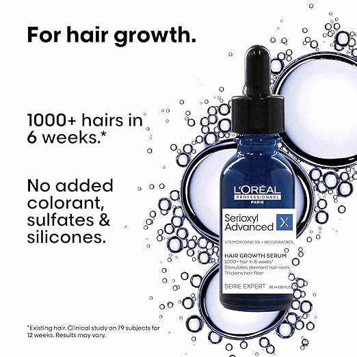 L'Oreal Professionnel Serioxyl Advanced Density Activator, Leave-In Serum 30ml