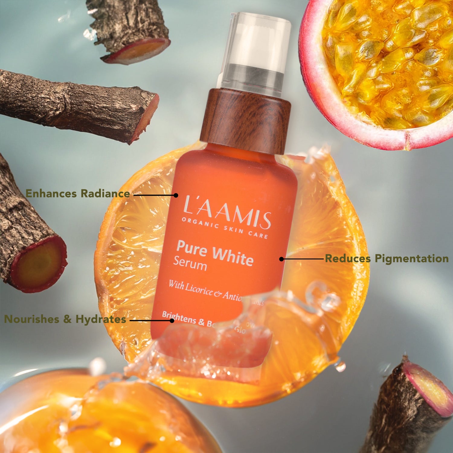 L'AAMIS Pure White Serum | Suitable For All Skin Type | 50gm