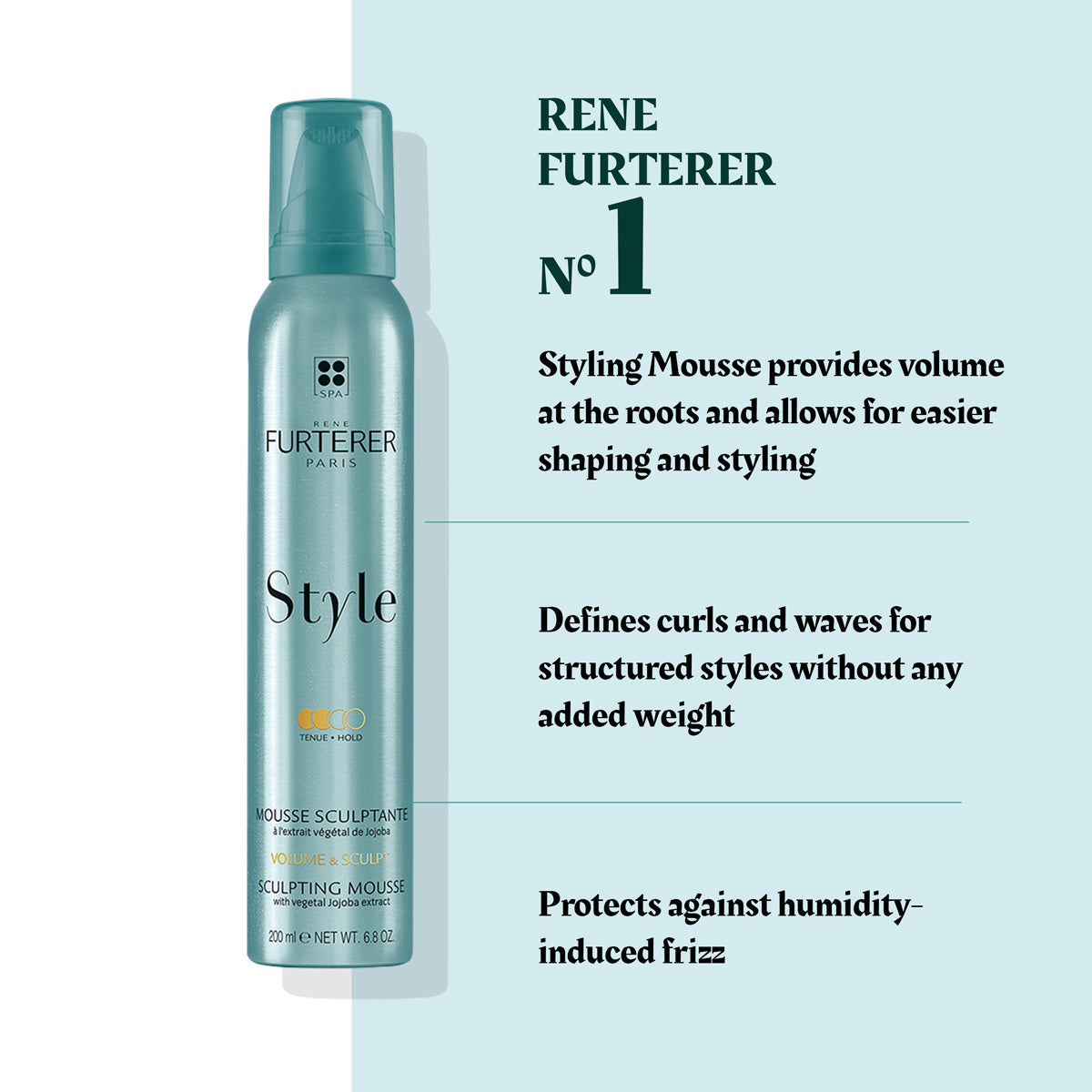 Rene Furtere|Style Sculpting mousse|200ml