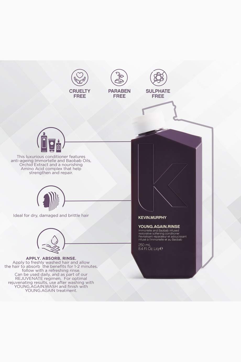 Kevin Murphy | YOUNG.AGAIN.RINSE 250 ML